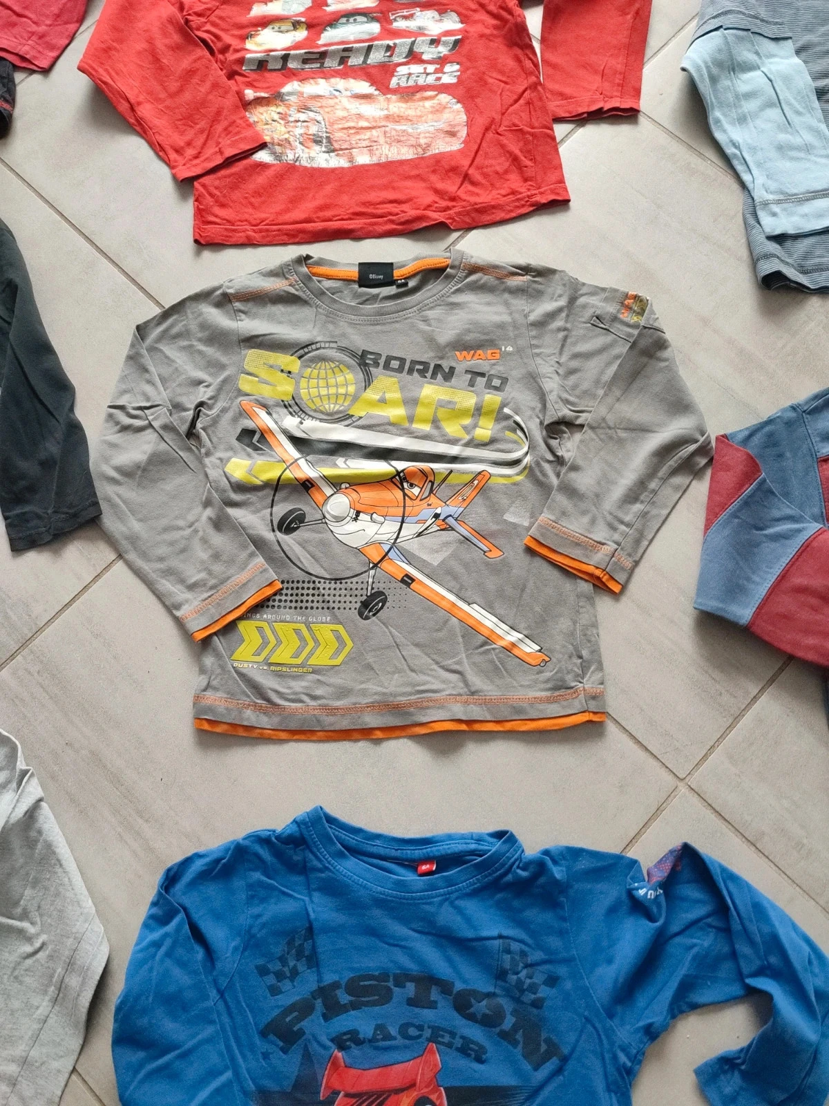 Conjunto de camisetas de mangas longas 6 anos – photo 11